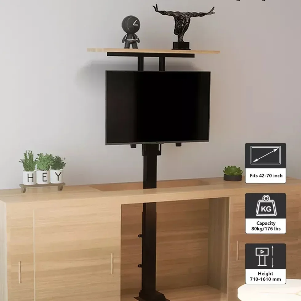 Motorized Ergonomic TV Lift Height Adjustable TV For 32