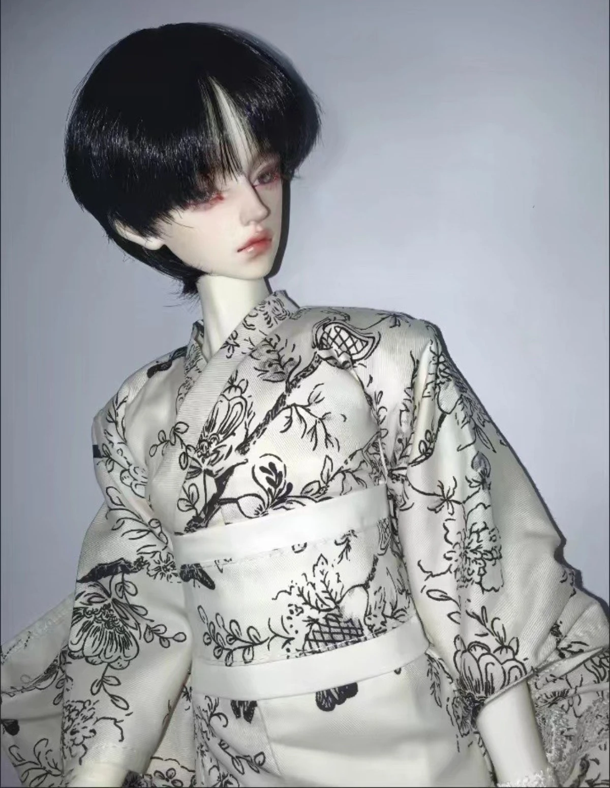 

Новая кукольная одежда 1/6, 1/4, кимоно для 30/45 см, кукла Bjd, игрушки для девочек, наряд, милый халат, игровой домик, аксессуары для кукол, без куклы