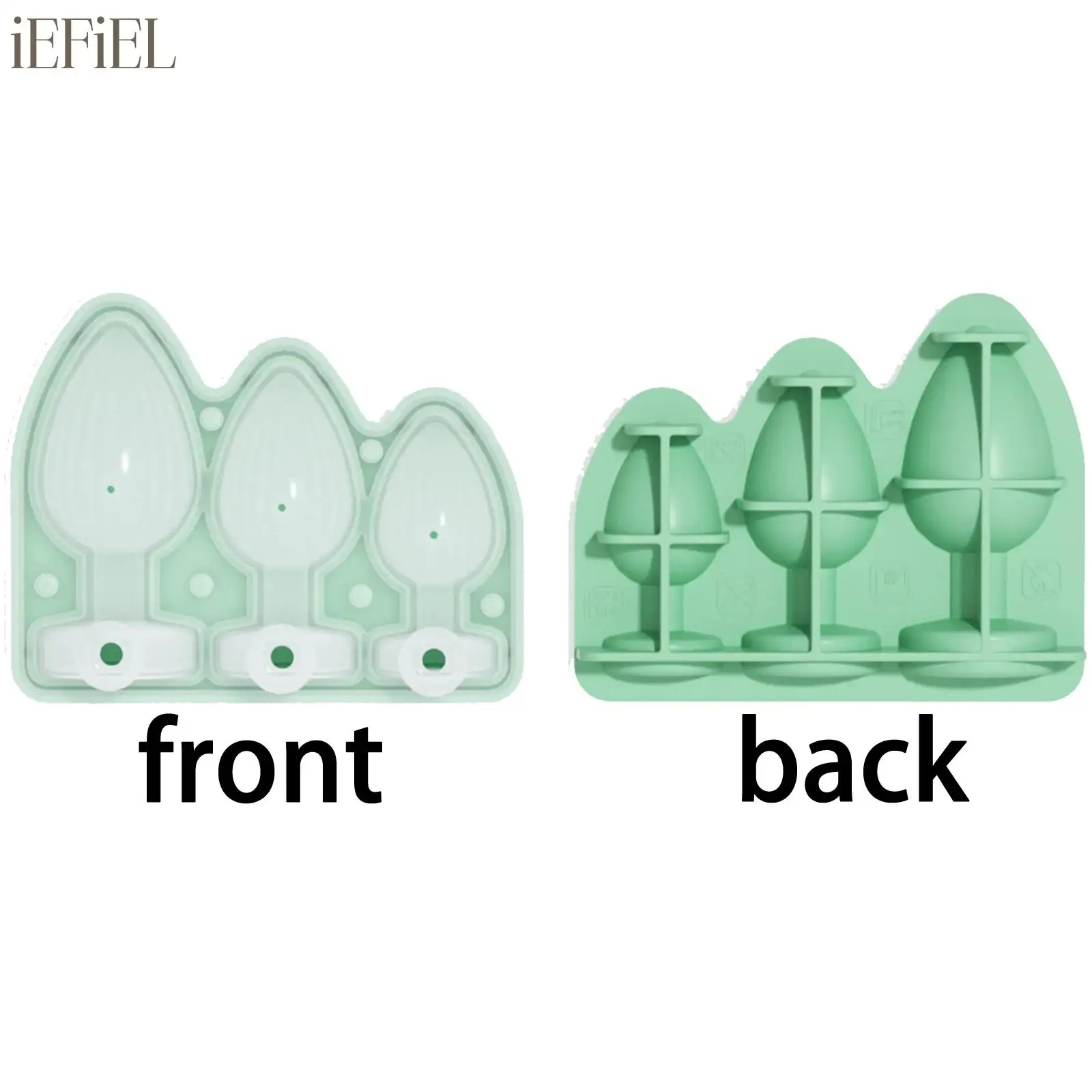 

1Pc Silicone Ice Mould Popsicle Mold Funny Butt Plug Shaped Tray Maker for Home Bar Cocktail Whiskey Dining DIY Ice Cream Tools