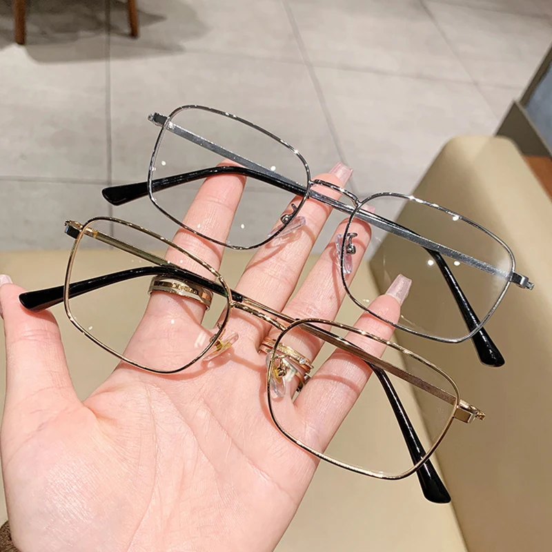 نظارات شمسية للرجال والنساء للتنقل اليومي، نظارات شمسية مضادة للإشعاع، نظارات معدنية للنساء والرجال، هدية مثالية لعيد الميلاد