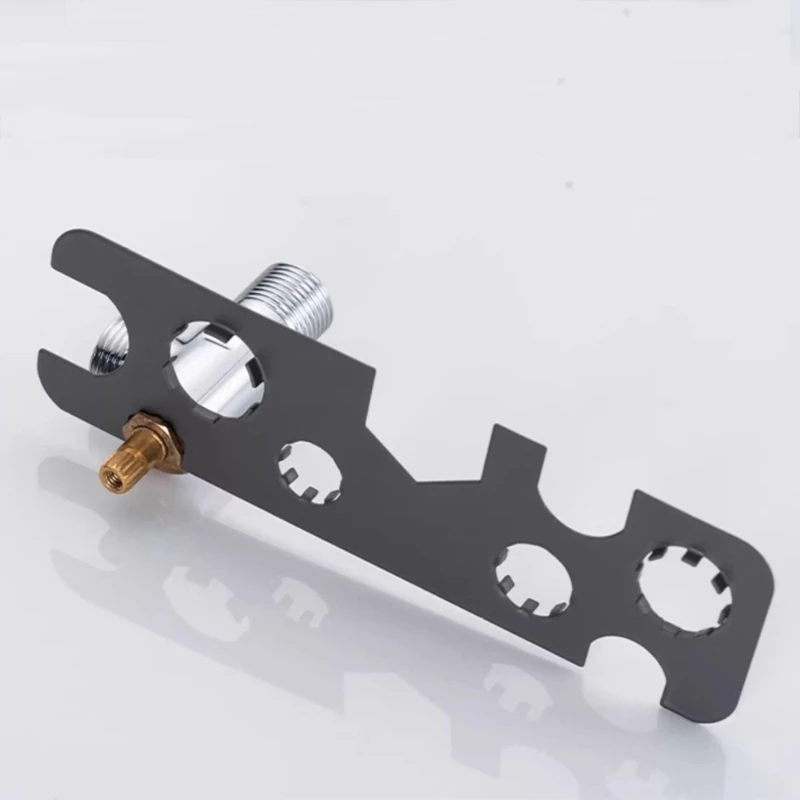 

Universal Faucet Aerator Key Wrench Carbon Steel Aerator Removal Tool for House