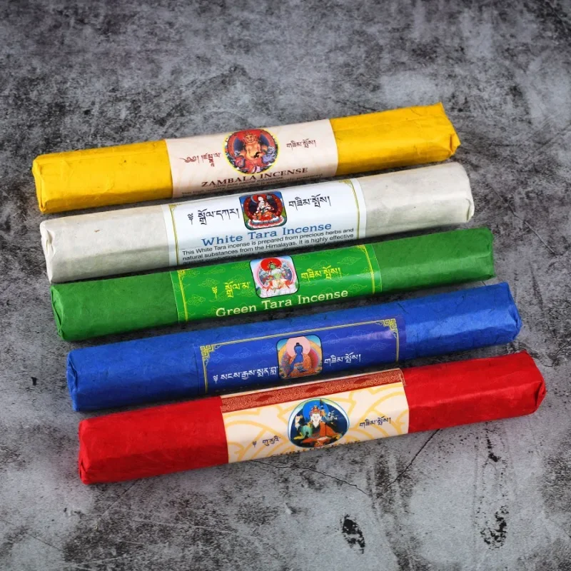 10 Optional Himalayan Lncense Stick Yoga Simple Package Tibetan Incense Home for God To Worship Ancestors To Purify The Air