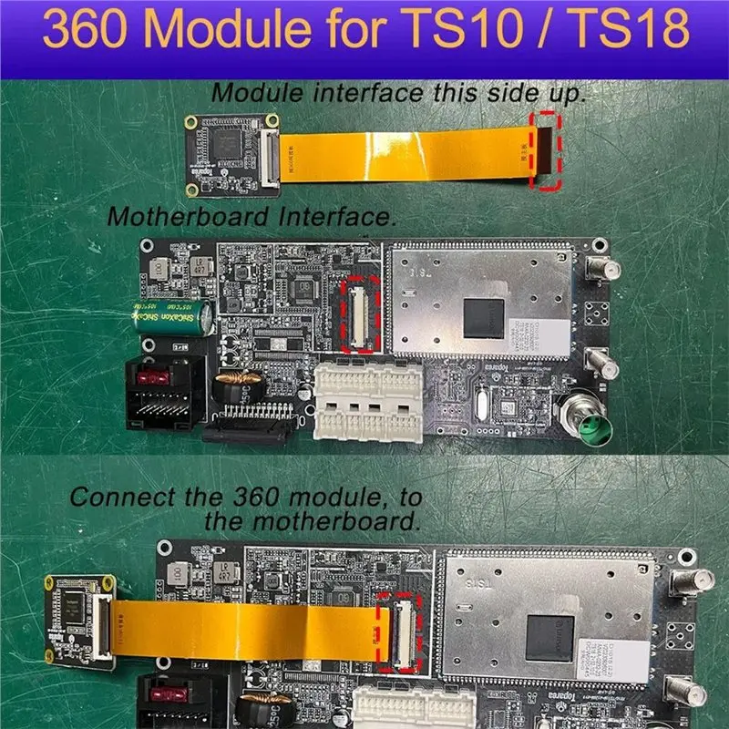 Premium Car Android Multimedia Motherboard 360 Module Chip for Topway for TS10 for TS18 360 Function Support