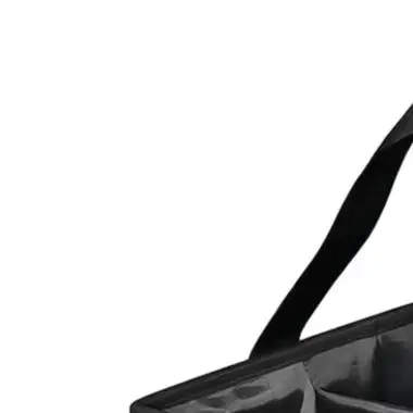 Large Cleaning Caddy Bag Cleaning Caddy Professional Housekeeper Bag Black Cleaning Caddy Bag Removable Divider