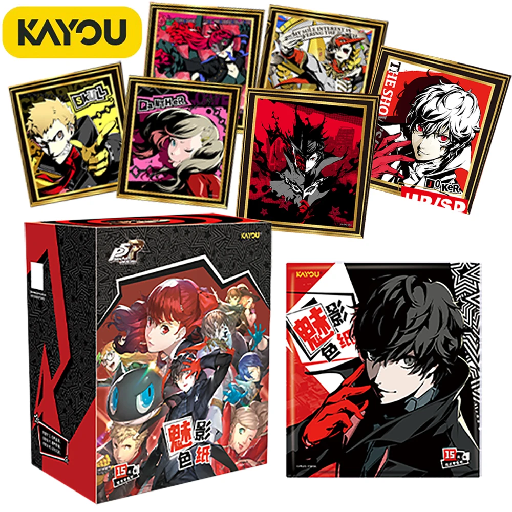 

Original Kayou Persona 5 Collection Card Classic High Score Game Character Takamaki An Niijima Makoto Rare Color Paper Card Gift