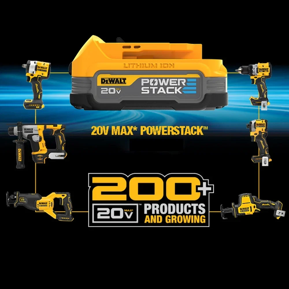 Набор литий-полимерных батарей Dewalt DCBP034, 1,7 Ач, подходит для беспроводного инструмента DCD999 DCF850 DCV501 и т. д., универсальная платформа 18 в и 20 в