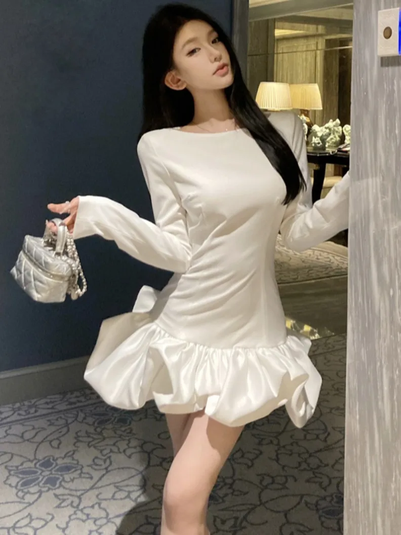 

Чувственная повседневная одежда Long Sve с цветочным принтом на день рождения Dr Ele, роскошная повседневная одежда для женщин, весенне-осенний сезон Dr