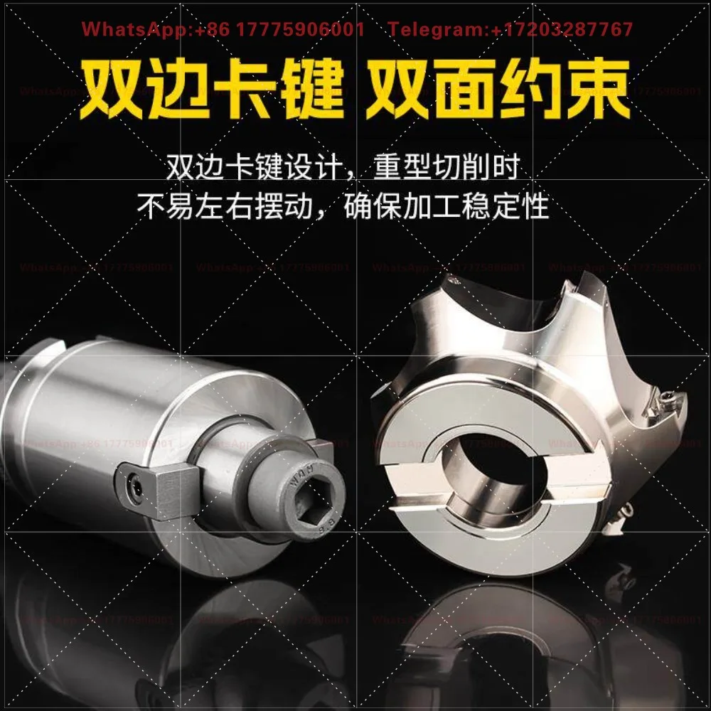 BT40 tool holder numerical control lathe machining center CNC milling cutter plate connecting rod BT50FMB22 plane