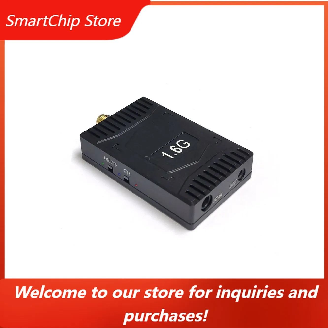 SmartChip1 6G VRX Receiver For FPV Drones High Sensitivity 4G 5G 7G 8G Frequency Range