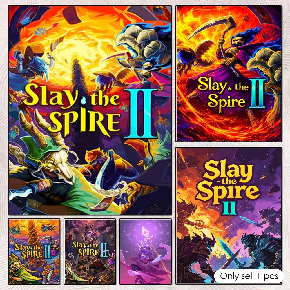 S-Slay the S-SpireS 2 Poster HD Wall Decor Anti-wrinkle For Gaming room & E-sports lounge & Teen bedroom & Dorm wall Decor
