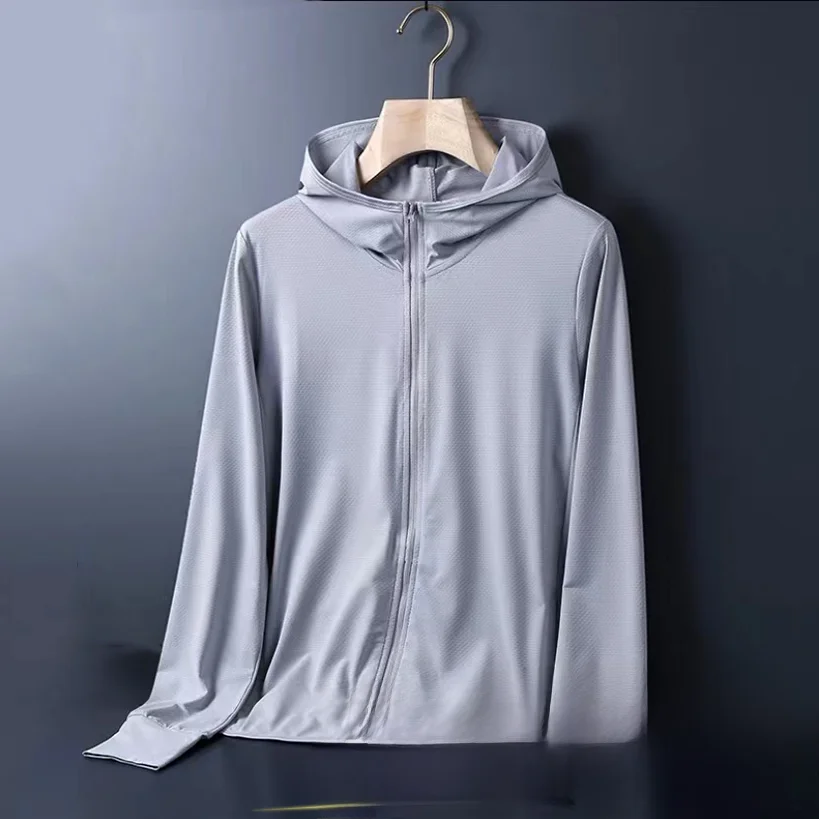 

Ледяной шелк, солнцезащитная одежда, тонкая модель автомобиля, сетка для верховой езды, Qui Dry, пальто с капюшоном для мужчин и женщин, летнее платье