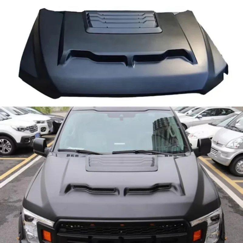 

The Pickup Truck Hood Is Suitable for 15-20 FORD F150 Modified Shelby Hood Ford F150 Hood Body Kit Auto Parts