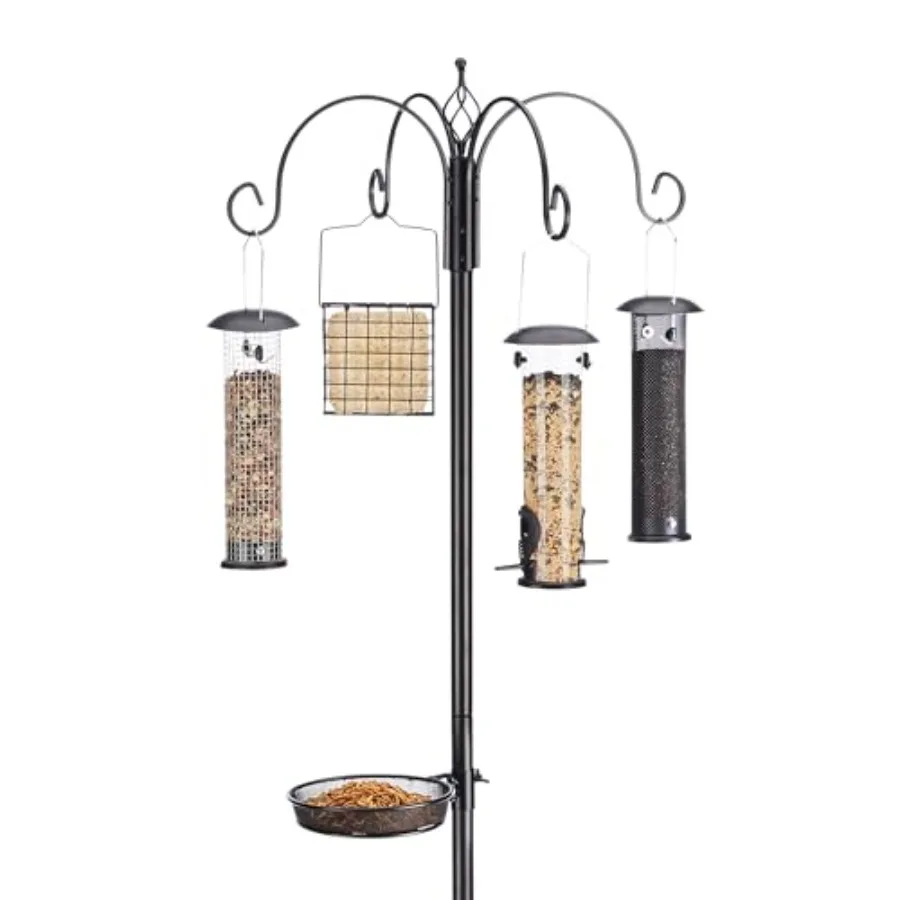 

Bird 1862 Ultimate Station Birdfeeder Black