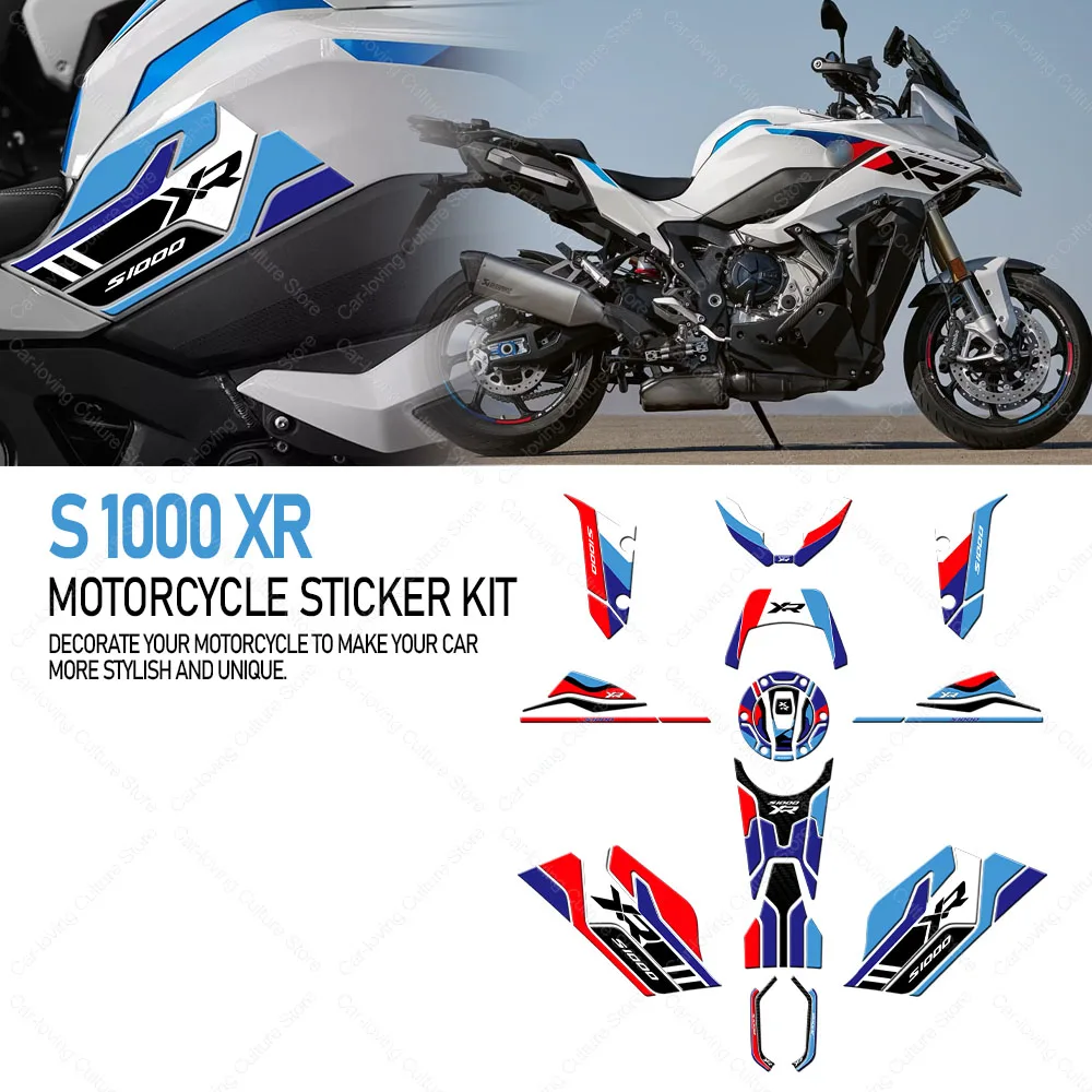 

For S 1000 s1000 XR Motorcycle Accessories Tank Pad Protector 3D Epoxy Resin Sticker Motorcycle Sticker Kit