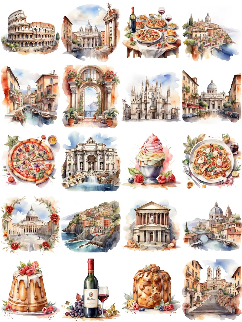 Passionate Spain Europe Stickers Crafts And Scrapbooking stickers kids toys book Decorative sticker DIY Stationery