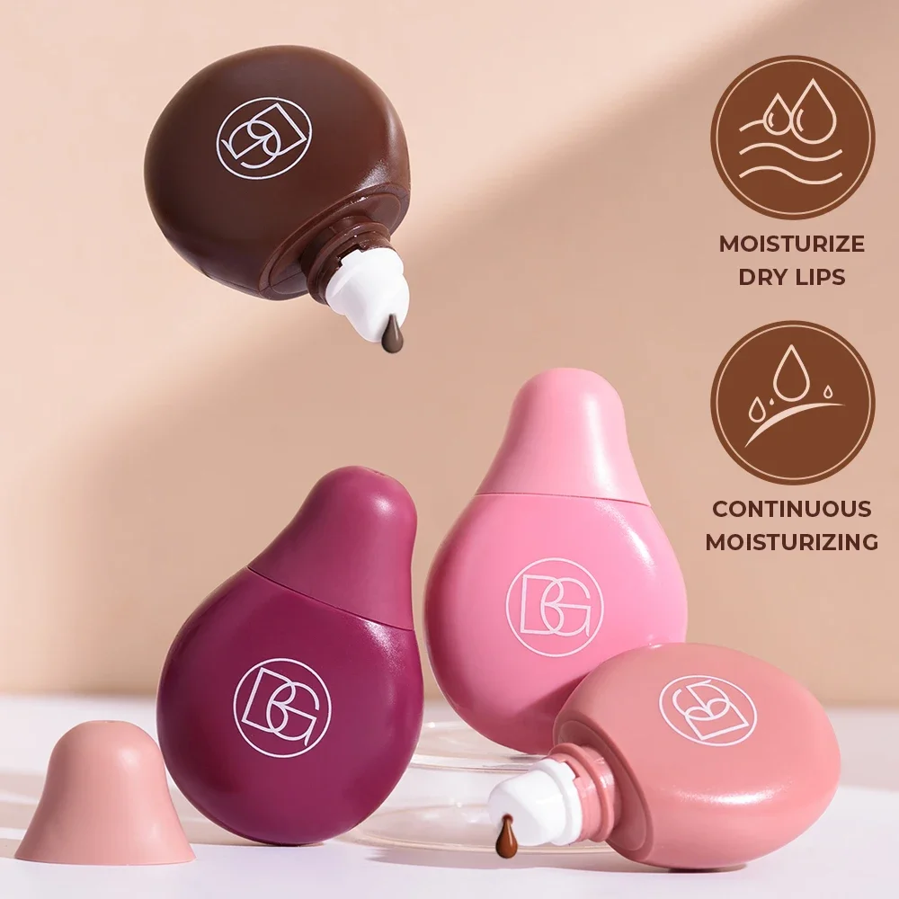 뷰티 글레이즈드 4컬러 립글로스 립 오일 틴즈 모이스춰라이징 립스틱 립밤 하이 샤인 & 립글로스 롱래스팅 드라이 립 케어