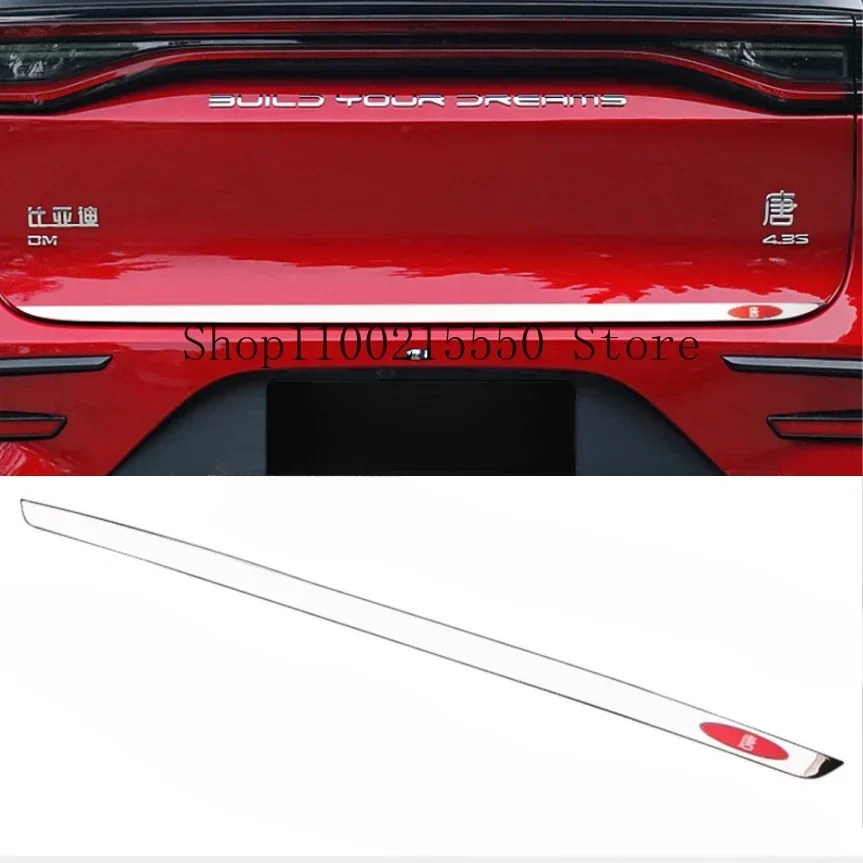 

Stainless Steel Back Door Tailgate Trim for BYD TANG dmi/DMP 2021-2023 Accessories Tail Gate Door Strip Car Sticker