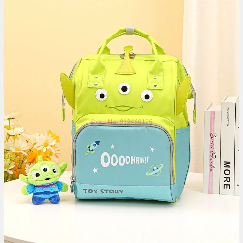 Disney Mom Bag Mother Bag Pregnant Bag Go Out Lightweight Shoulder Mom Bag Fashion Large Capacity Waterproof Backpack