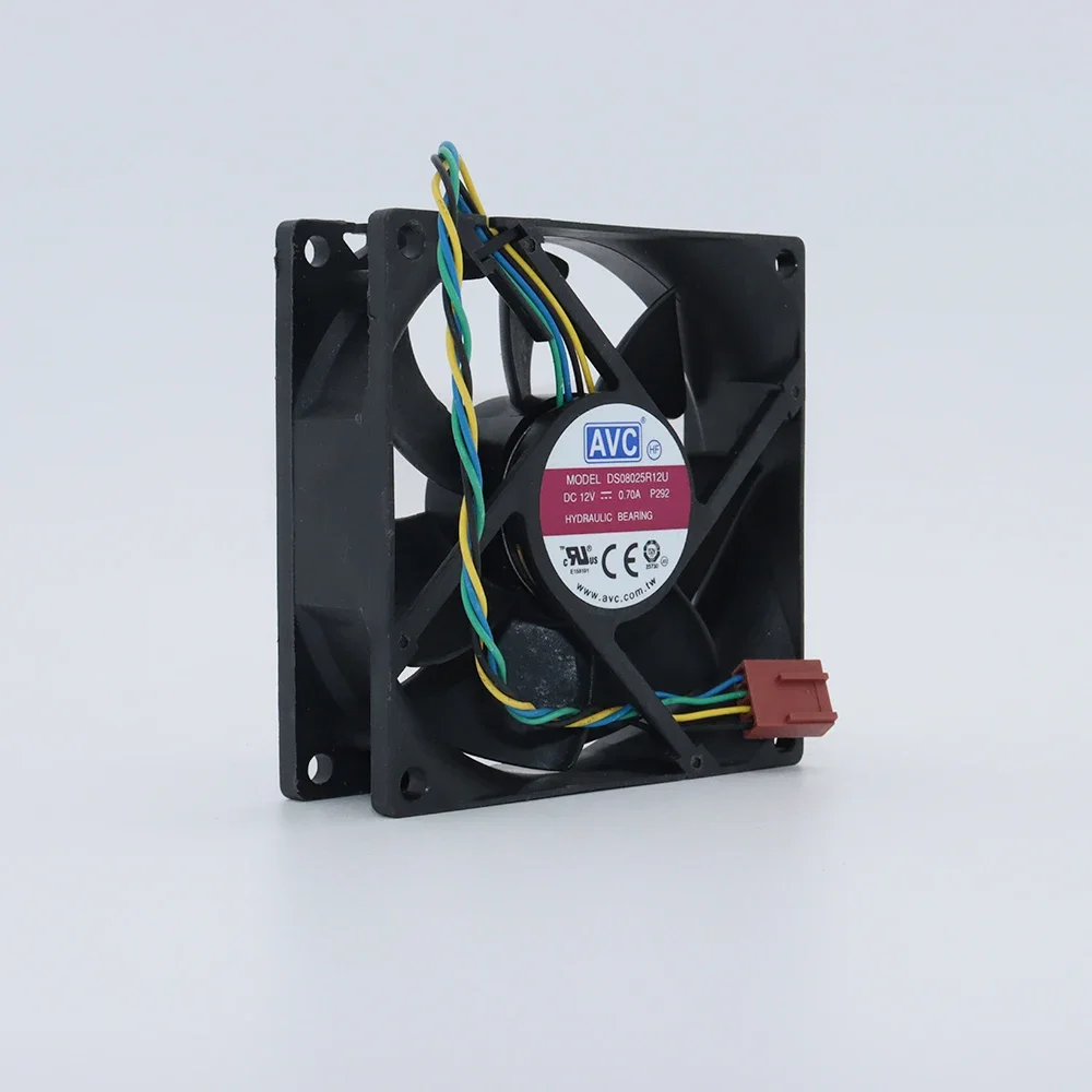 Original AVC DS08025R12U 8025 DC 12 V 0,70 A PWM CPU Lüfter mit großem Luftstrom