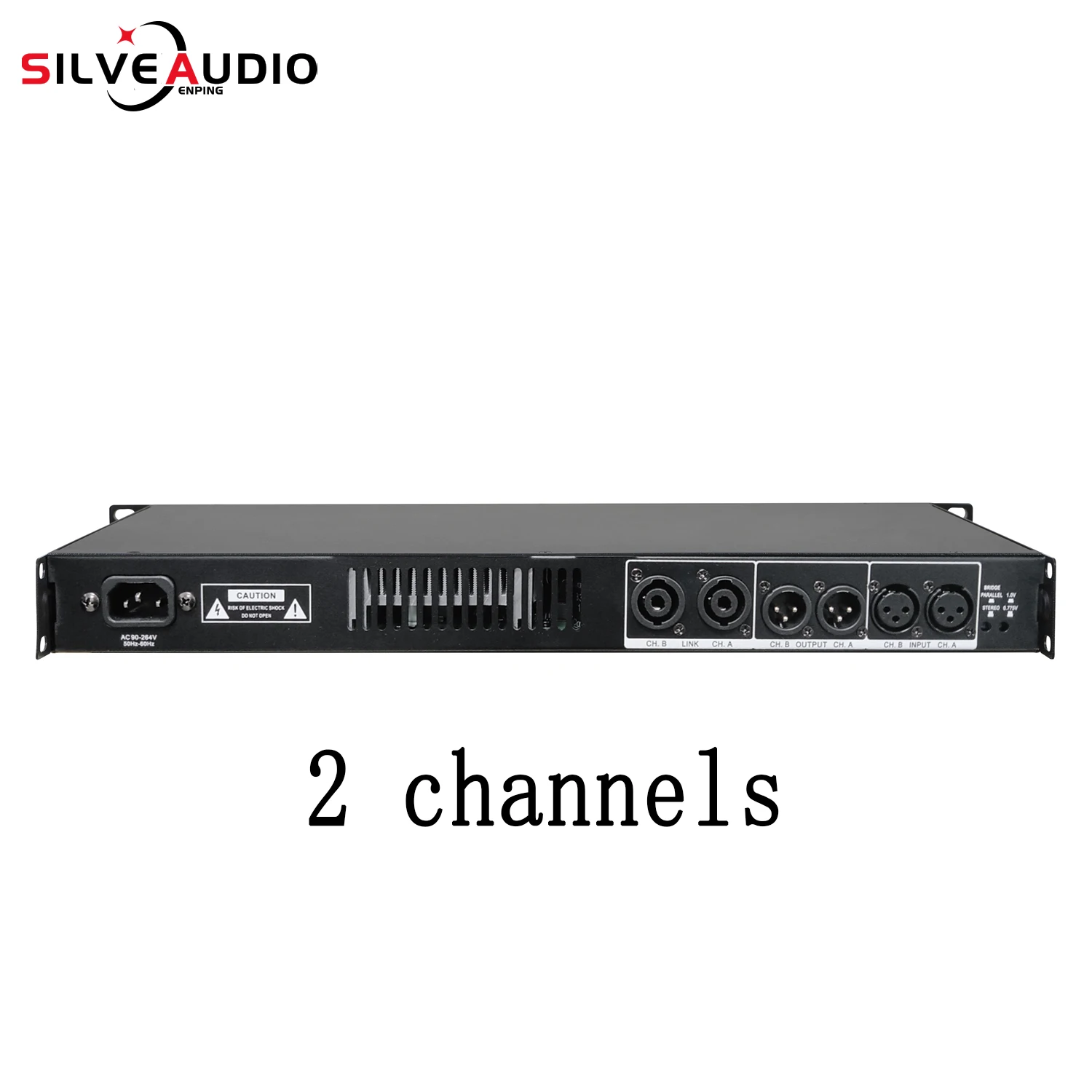 Amplificador de potência digital profissional GAP-DC4000 2 canais/4 canais 1U modelo 600W * 4 de alta potência, para apresentações de palco e bar DJ