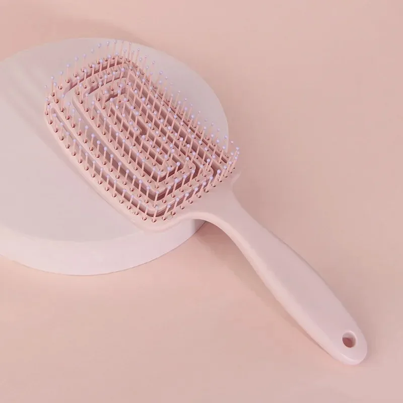 1pcs Massage Combs Salon Wet Hair Brush Women's Hairdressing Styling Hairdressing Tools Anti static Exfoliating Combs view 6