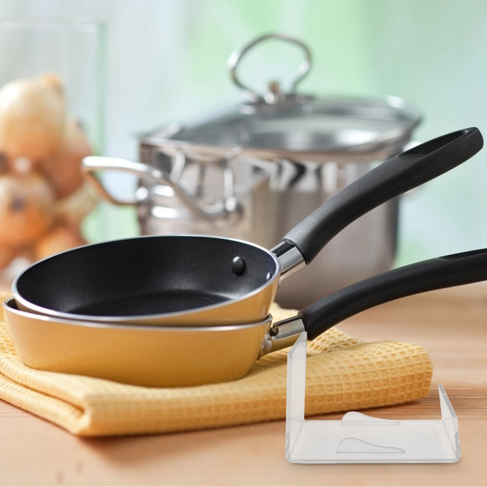 

Pot Display Cookware St Transparent Kitchen Cookware St Pan ganizer Holder Storage Solution Pot Rack Pan Rack