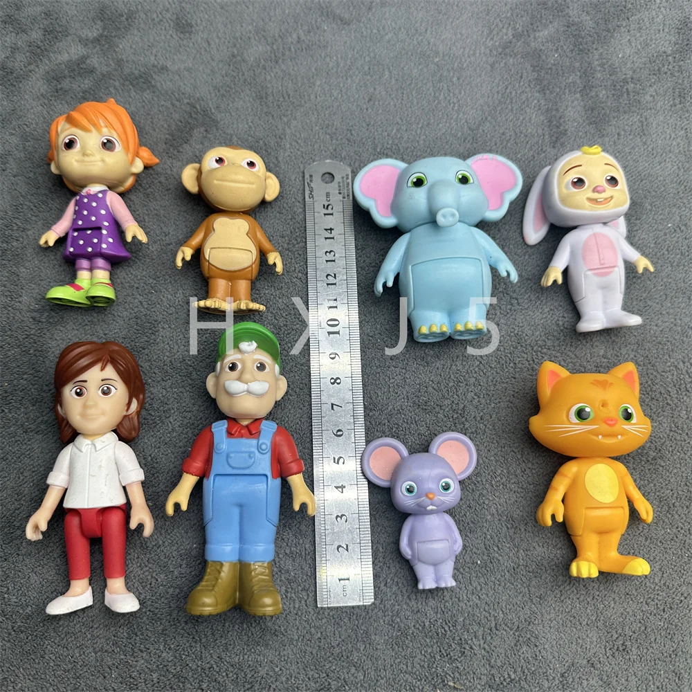 สุ่มเดิมส่ง 5 ชิ้น/เซ็ตตุ๊กตาแตงโมการ์ตูนตุ๊กตาน่ารักเกมเด็กเล่นบ้านวันหยุดของขวัญ