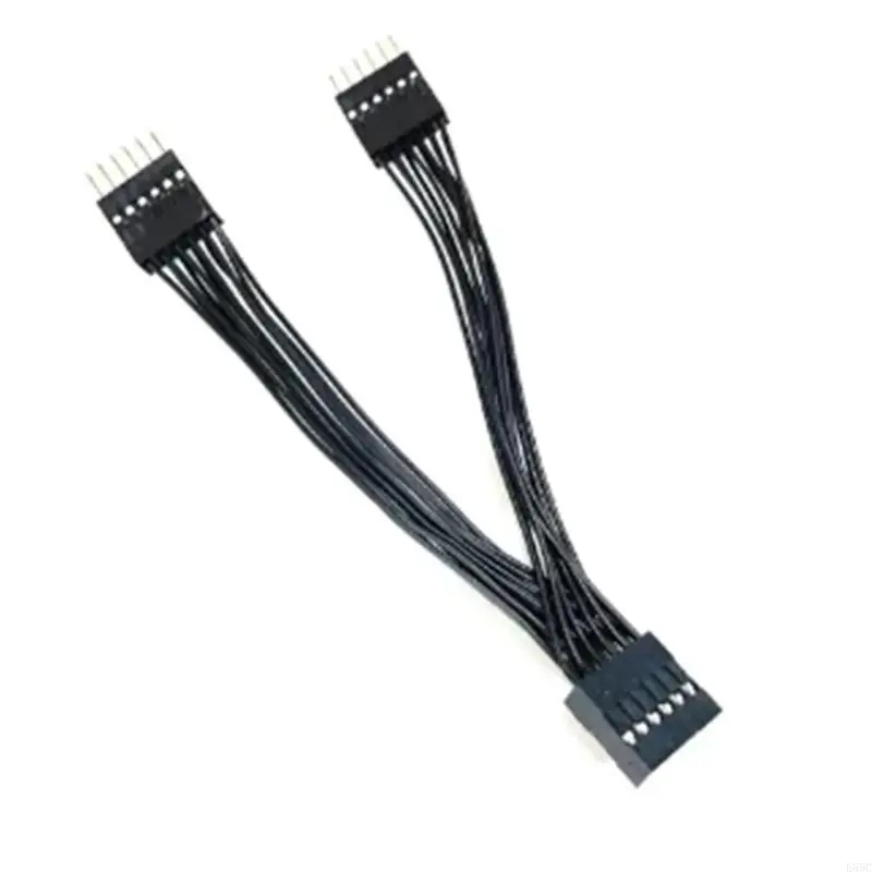 

E65C 11PIN HEADER 1 ЖЕНЩИНА ДО 2 УДАЛИКА МУЖЧИНА USB 2.0 CABLETER CABLETER CABLER CABLE для адаптеров Materbods Adapters
