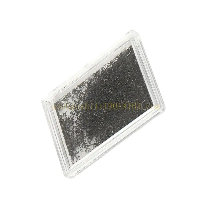 62ka เหล็กผงการยื่นกล่องใสผงแม่เหล็กโกนหนวดแม่เหล็กแม่เหล็กเครื่องมือสาธิตการสาธิตการสอน