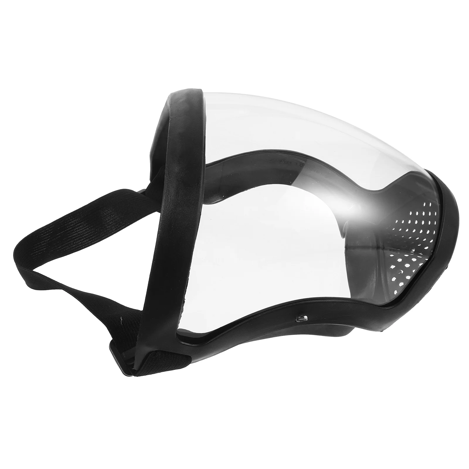 

s Black Frame White Lens Anti Fog Dust Proof Safety Glasses for Welding Grinding Cutting Full Face Welding Goggles