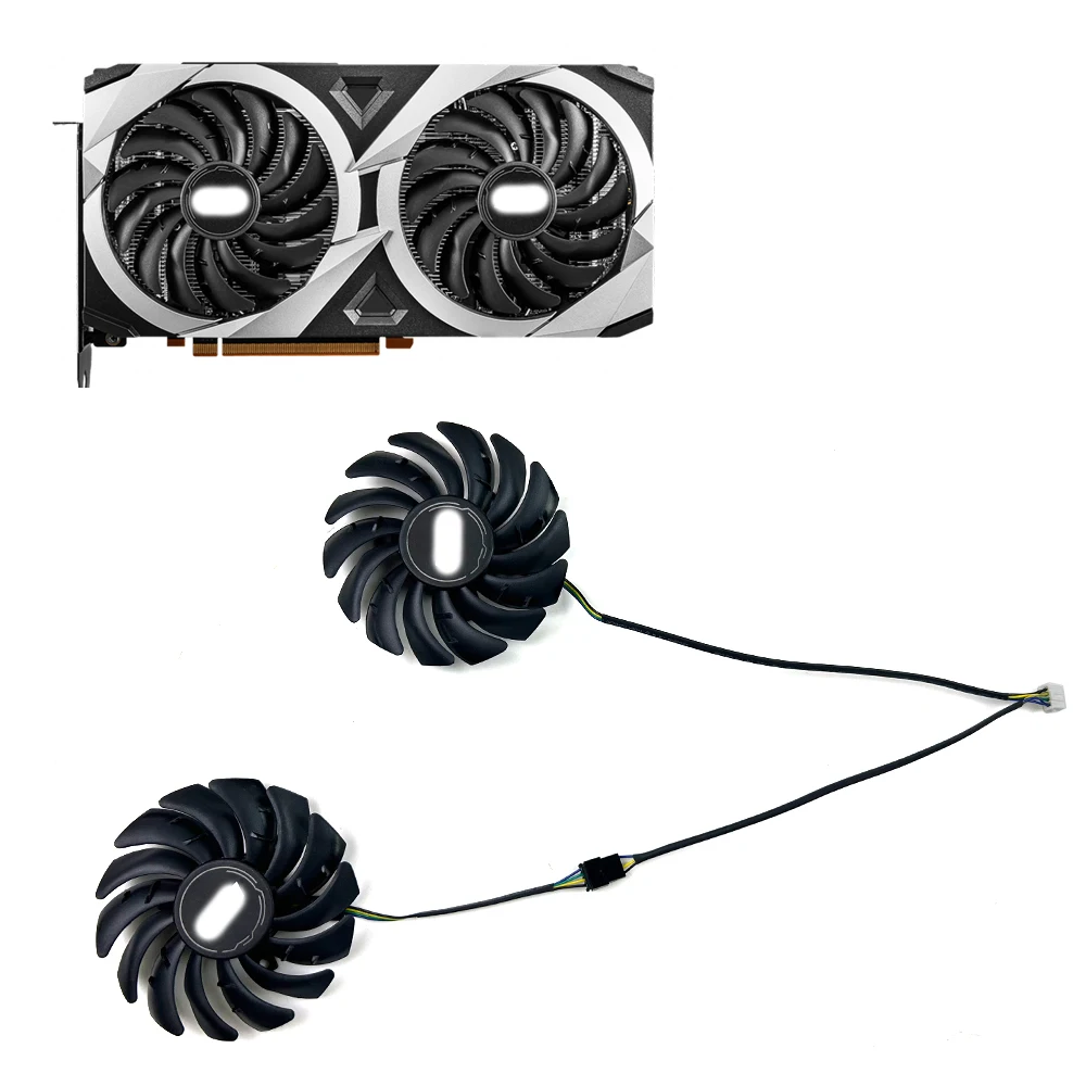 NEW Cooling Fan  85mm 4PIN PLD09210S12HH For MSI RADEON RX 5600 XT 5700 5700 XT MECH  RX5600XT RX5700 RX5700XT GPU Fan