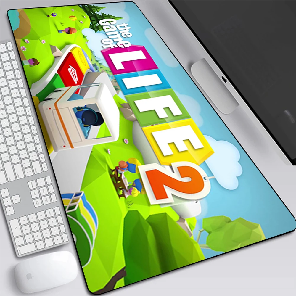 

Большой игровой коврик для мыши THE GAME OF LIFE 2, коврик для мыши для ноутбука, коврик для клавиатуры, настольный коврик, коврик для мыши для ПК, геймера, XXL, офисный коврик для мыши
