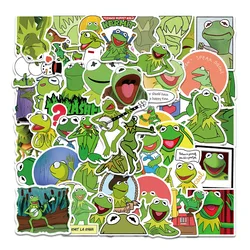 50Pcs  Frog Muppet Cartoon DIY Graffiti Stickers: Decorate ，Luggage, books，Waterproof for Multiple Occasions Stickers Gifts Toys