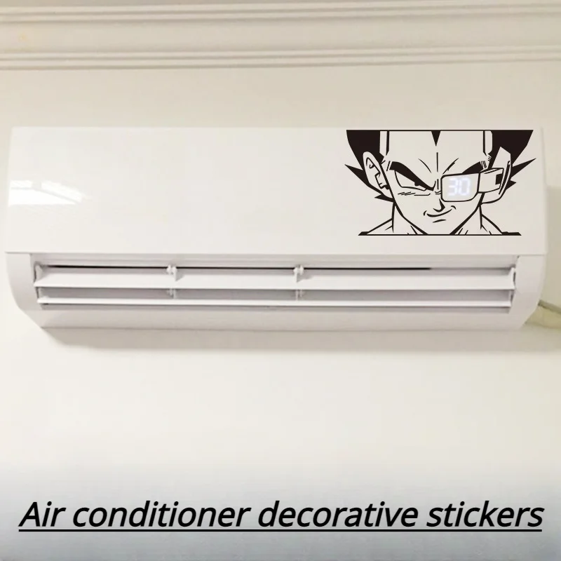 Dragon Ball Air Conditioner Sticker Hanging Air Conditioner Decoration Vegeta IV Hollow Sticker Children\'s Toy Birthday Gift