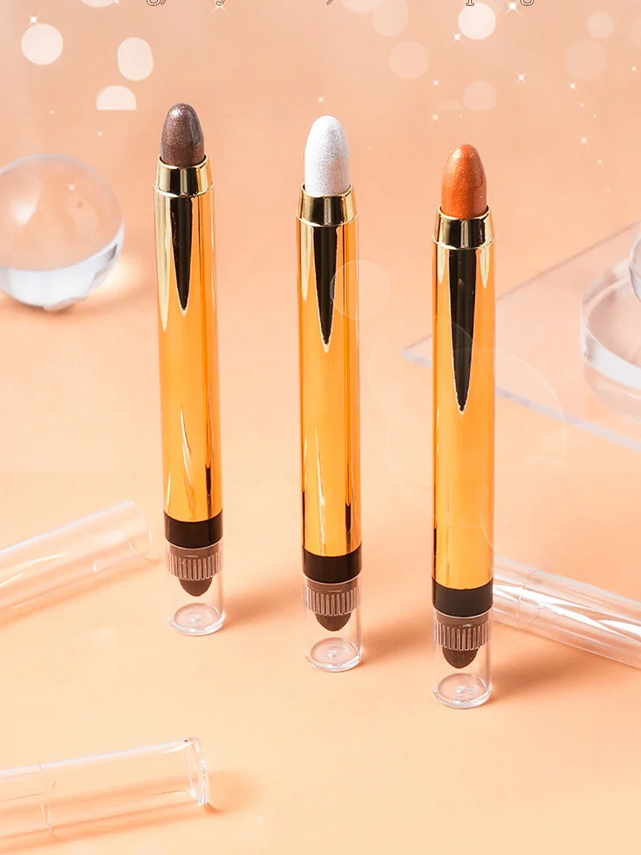 

Подводка для глаз под частной маркой, индивидуальный логотип, тени для век, хайлайтер для лежачего шелкопряда, белый жемчуг, глянцевый блеск для макияжа, оптовая продажа