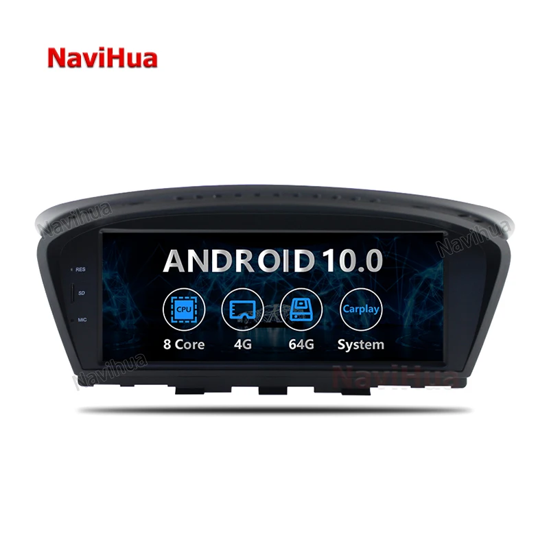 NAVIHUA Double Din Car Video Stereo For BMW 3 Series E90 / For BMW 5 Series E60 CCC Multimedia Audio DVD Player Auto Eleteroins