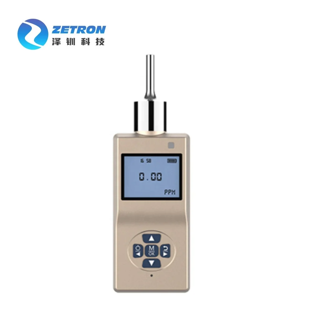 Zetron Best Selling MS100 Ozone 0-100ppm Portable Pump Type Toxic And Harmful Gas Detector