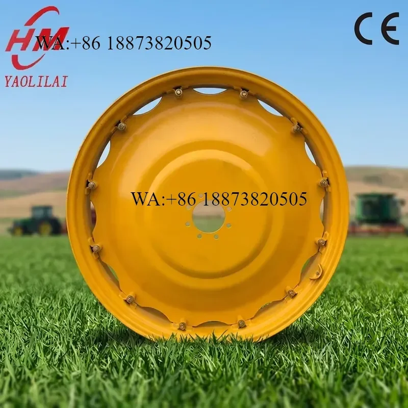 for W10x54 Inch Steel Rim Hub Wheel Farm Tractor Wheel Rim for Agricultural Tractors 12.4-54