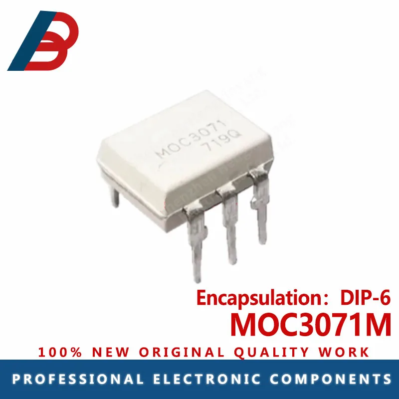 10PCS MOC3071M package DIP-6 optocoupler/three-terminal bidirectional thyristor signal output