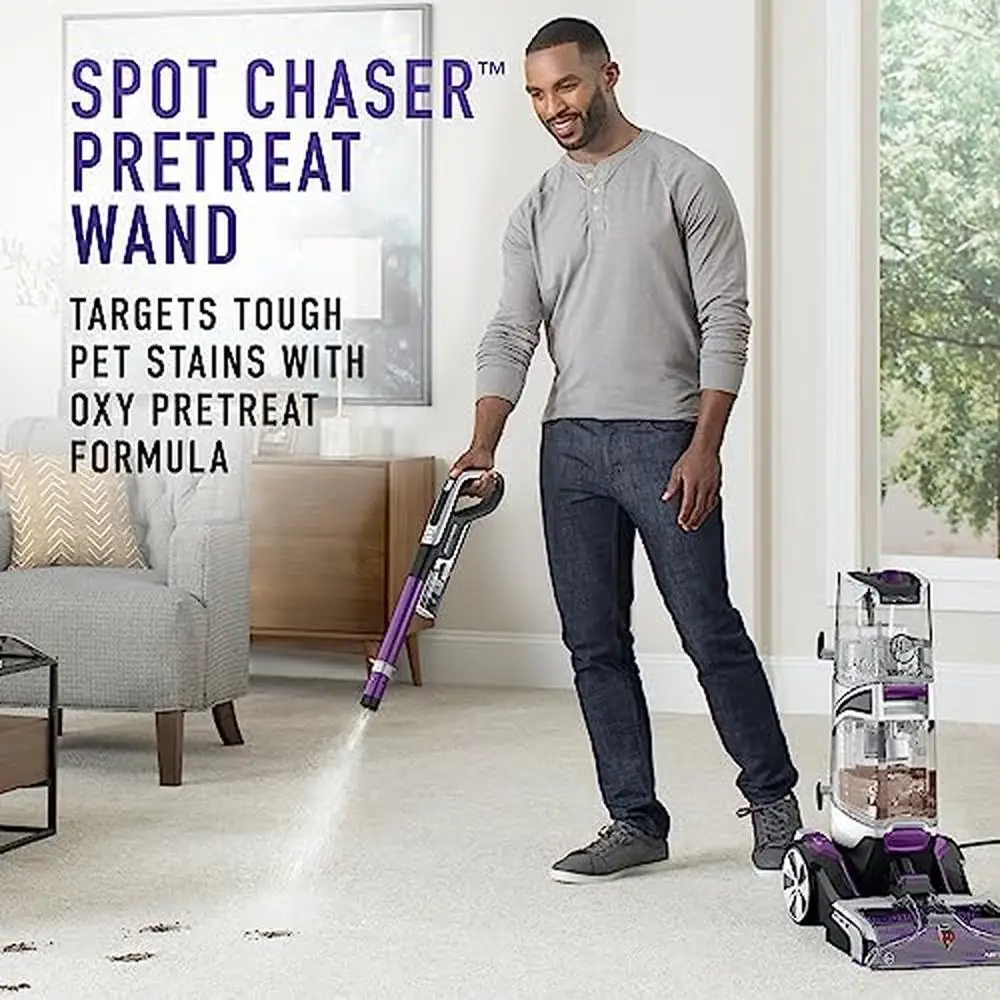 Автоматический очиститель ковров SmartWash Pet, машина для удаления пятен FH53050, палочка для точечного измельчения, щетки для домашних животных, система хранения с двойным резервуаром