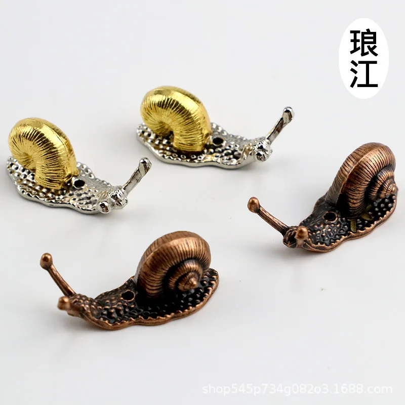 Langjiang Alloy Snail Incense Holder Mini Incense Holder Ornaments Line Incense Burner Incense Holder Domestic Incense Burner In