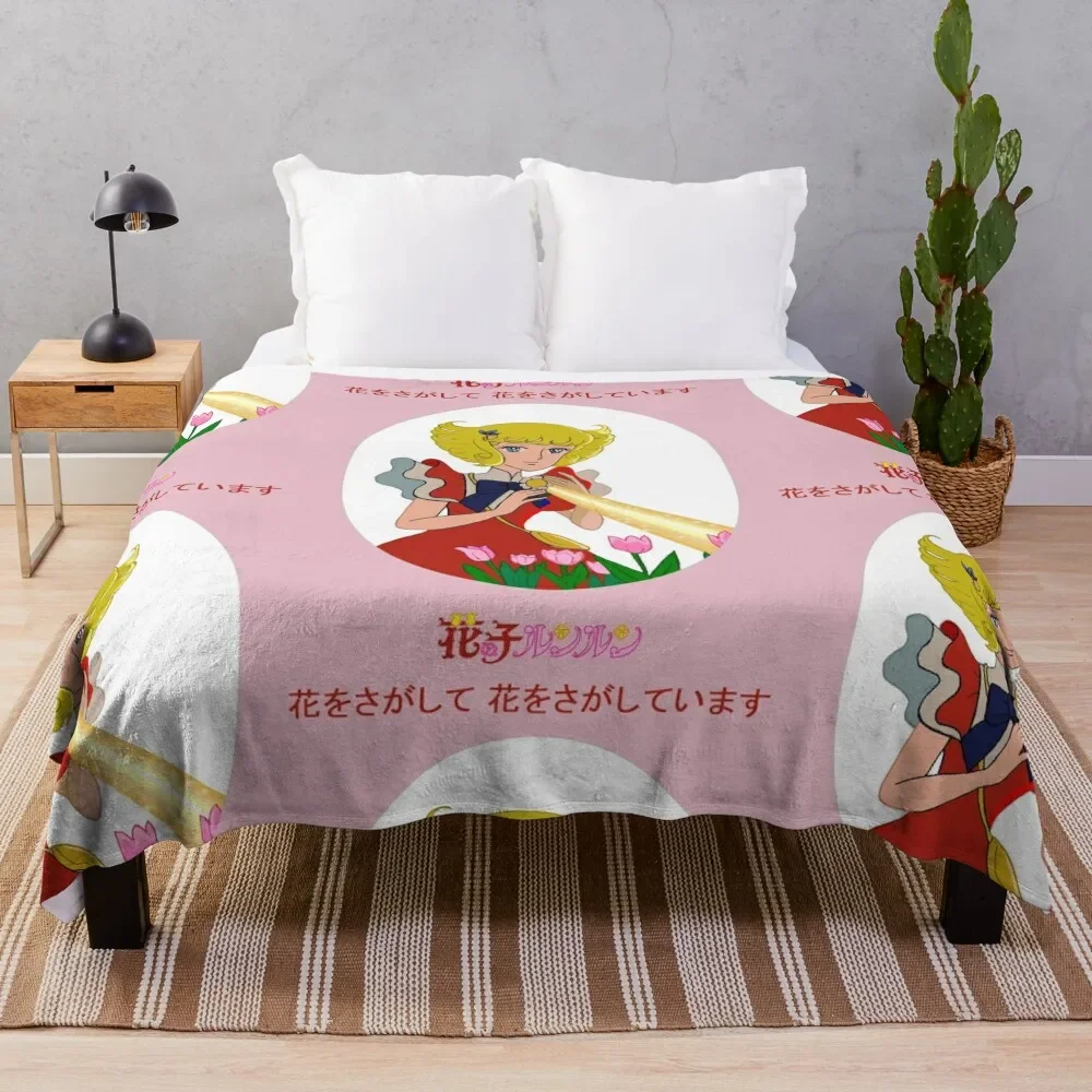 

Hana no ko Lunlun Throw Blanket For Decorative Sofa decorative Blankets