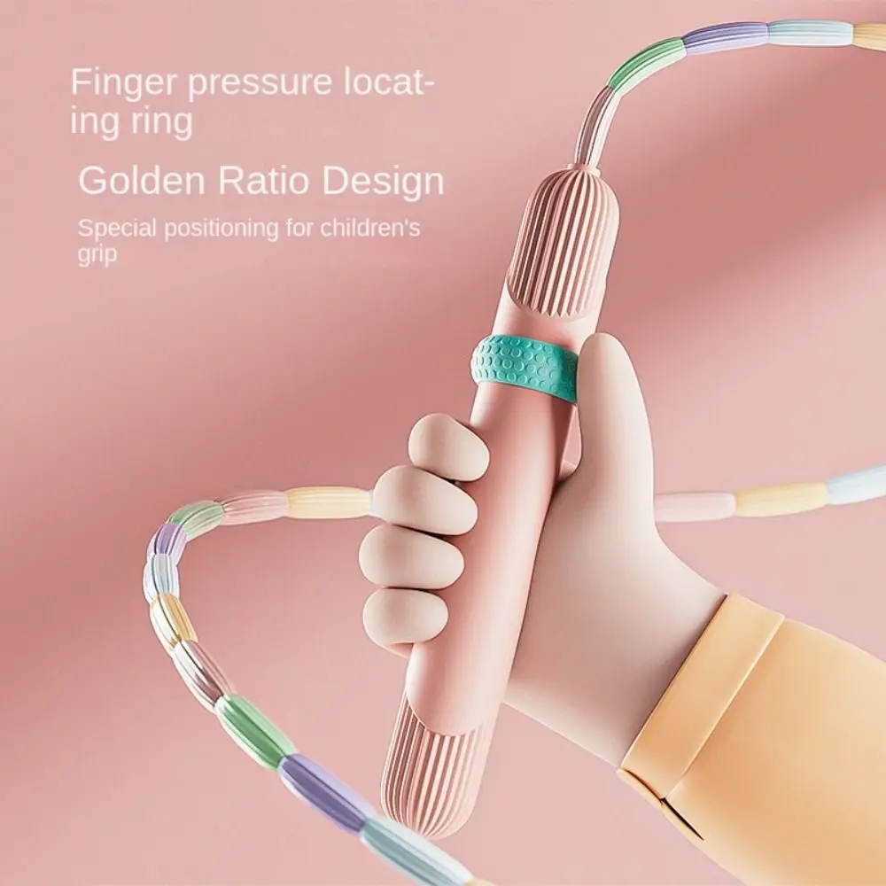 

Student Bamboo Joint Racing Jump Rope 2.6m Adjustable Exam Jump Rope Lightweight Professional Sports Rope Exercise