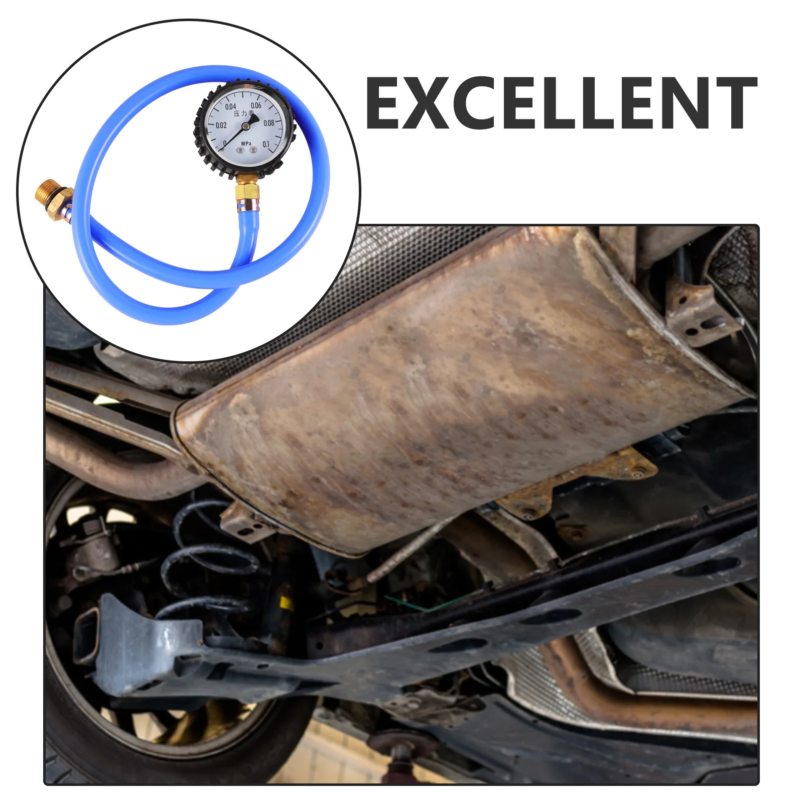 

Automobile Three-way Catalytic Detection Table Exhaust Back Pressure Tester Compression Plugging Meter Blockage