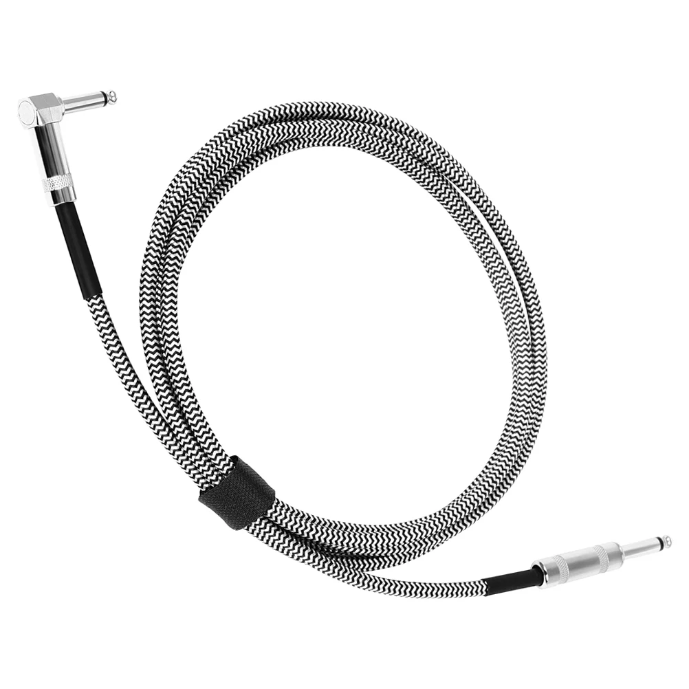 

Guitar Cable 3M Nylon Braided Musical Instrument Effect Cable Audio Wire for Electric Guitar Bass Effects Amplifier Speaker