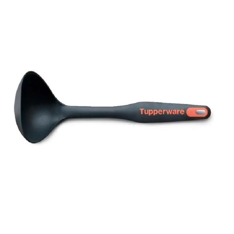 Scoop Spoon Tupperware, Black-Orange Convenient to Hold Comfortable, Handy Kitchen Tool