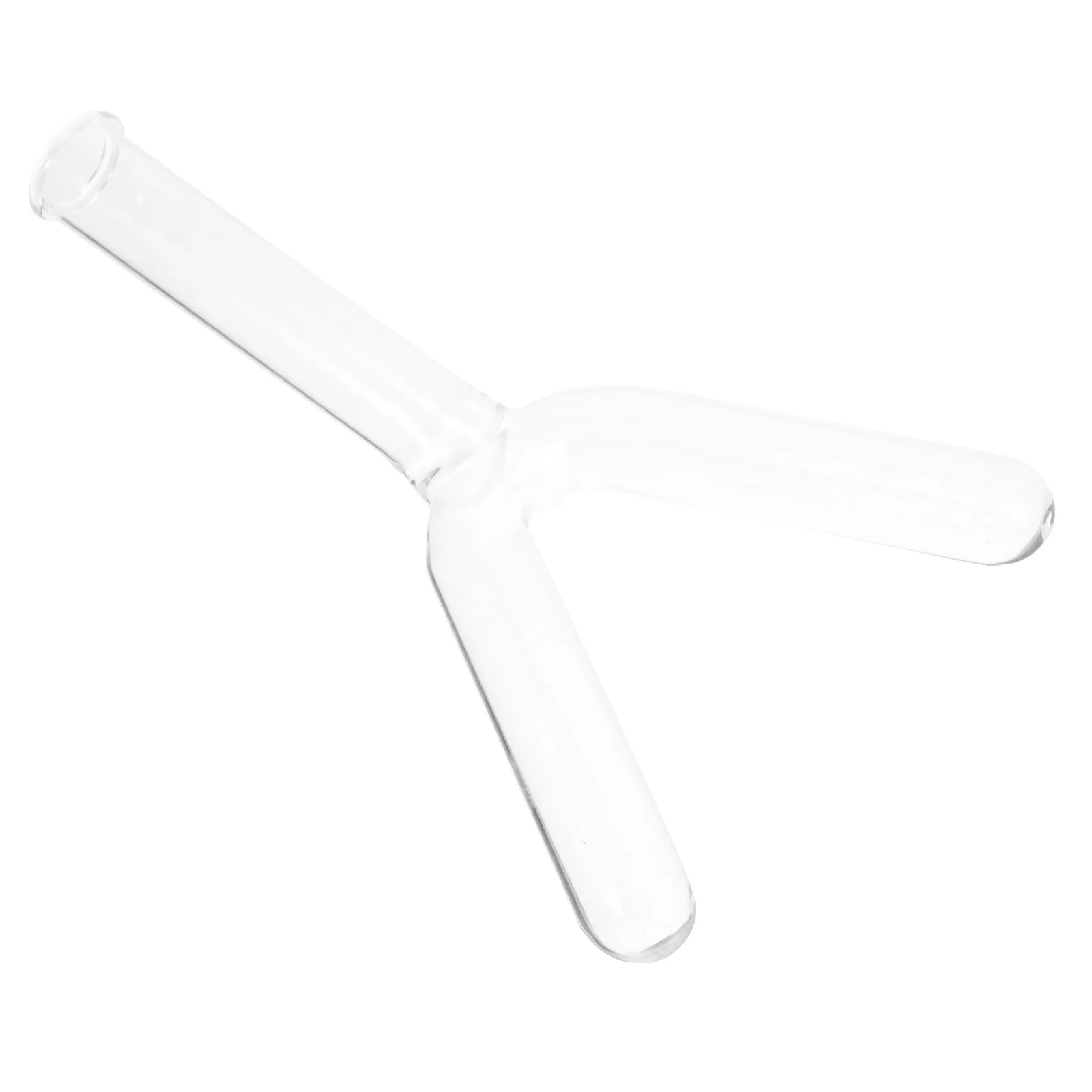 

Y-Shape Tube Glass Connector Laboratory Tube Glass Chemistry Teaching Instrument for Experiments Supplies
