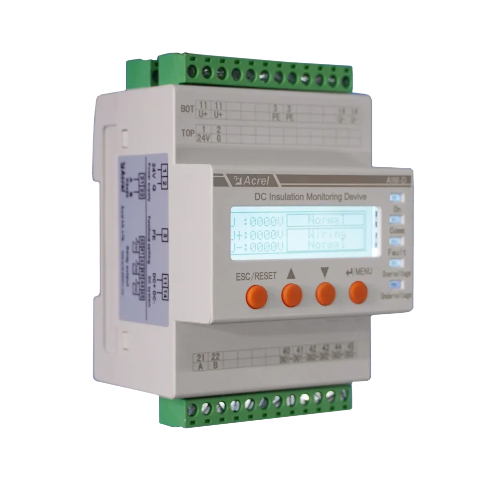 

Aim-D100-Ca DC line insulation monitoring device for EV charging piles dc energy meter