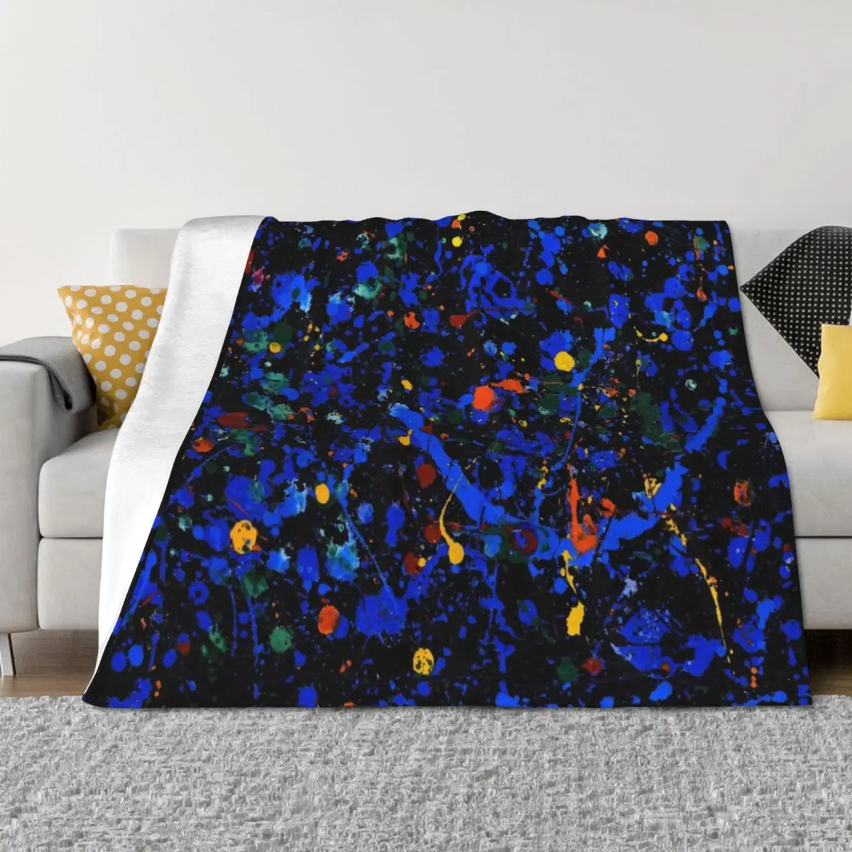 

Abstract #909 Throw Blanket Moving Sofas valentine gift ideas Blankets