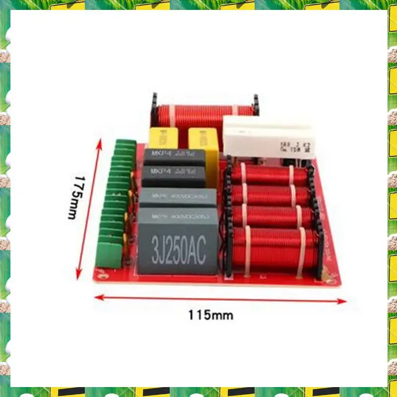 3C Electron 300W Fever Level 2 High 2 Middle Low 5 Frequency Divider, Home Ktv Audio Quality Upgrade Frequency Divider Durable E